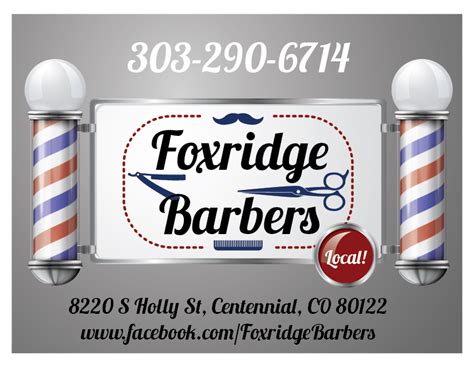 Related Pages. . Foxridge barbers